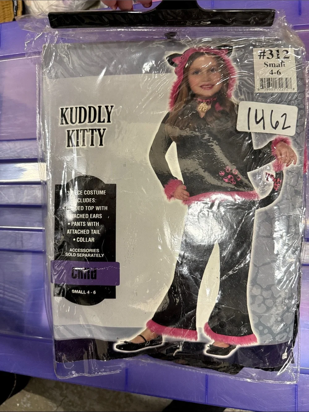 Kids Costume - Black and Pink